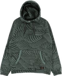 686 Buttermilk Sherpa Fleece Hoodie - cypress green dunes