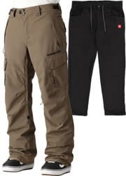 686 Smarty 3-In-1 Cargo Pants - tobacco