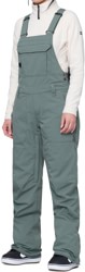 686 Women's Black Magic Bib Insulated Pants (Closeout) - cypress green geo jacquard