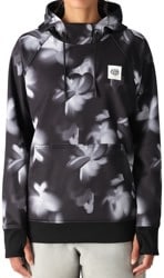 686 Women's Bonded Fleece Pullover Hoodie - ghost floral