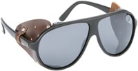 Airblaster Polarized Glacier Sunglasses - gloss black/smoke grey polarized lens