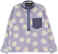 Airblaster Sherpa Half Zip - thistle big daisy