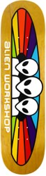 Alien Workshop Spectrum 8.25 Skateboard Deck - yellow