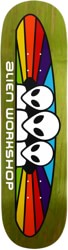 Alien Workshop Spectrum 8.75 Skateboard Deck - green