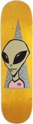 Alien Workshop Visitor 8.5 Skateboard Deck - yellow