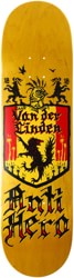 Anti-Hero Daan Coat Of Arms 8.28 Skateboard Deck - yellow