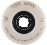 Arbor Tyler Howell Vice Apex Formula Longboard Wheels - white (75a)