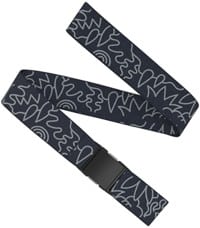 Arcade Belt Co. Hannah Eddy Create Connection Slim Belt - navy