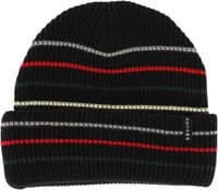 Autumn Multi Stripe Beanie - black v4