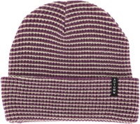 Autumn Select Stripe Beanie - eggplant