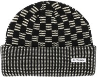 Autumn Squared Beanie - black natural