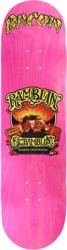 Bacon Skateboards Hopkins Ramblin And Scramblin 8.5 Skateboard Deck - pink