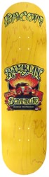 Bacon Skateboards Hopkins Ramblin And Scramblin 8.5 Skateboard Deck - yellow