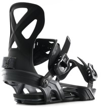 Bent Metal Anvil Snowboard Bindings 2025 - black/grey