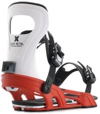 Bent Metal Bolt Snowboard Bindings 2024 - white/red