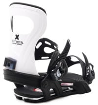 Bent Metal Bolt Snowboard Bindings 2024 - white