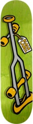 Black Label Crutch 8.5 Skateboard Deck - green