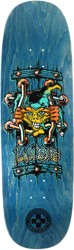 Black Label Lucero X2 9.5 Tugboat Skateboard Deck - blue