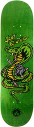 Black Label Reuter Snake And Rat 8.5 Skateboard Deck - green