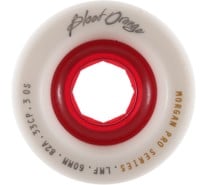 Blood Orange Morgan Pro Longboard Wheels - white/red core 60 (82a)