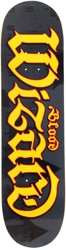 Blood Wizard Black Script 8.25 Skateboard Deck