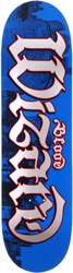 Blood Wizard Blue Script 8.375 Skateboard Deck