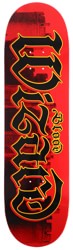 Blood Wizard Red Script 8.5 Skateboard Deck - red