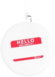 Brixton Hello Disc - white