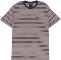 Brixton Hilt Stith T-Shirt - cinder grey/washed navy