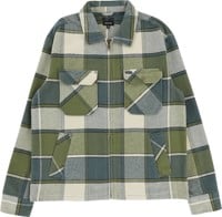 Brixton Motor Jacket - blue mirage/dill plaid