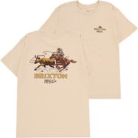 Brixton Wrangling T-Shirt - cream