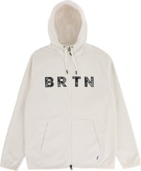 Burton Crown Weatherproof Fleece Full Zip Hoodie (Closeout) - stout white v1