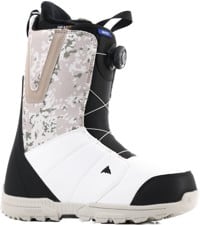 Burton Moto Boa Snowboard Boots 2025 - black/white/snowfall camo