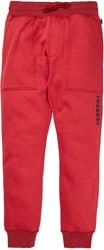 Burton Oak Fleece Pants - sun dried tomato heather