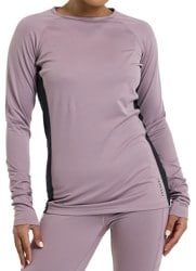 Burton Women's Midweight X Crew Base Layer - elderberry