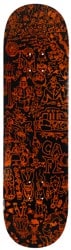 Cafe Ethan 8.5 Skateboard Deck - orange