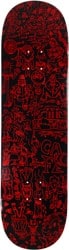 Cafe Ethan 8.5 Skateboard Deck - red