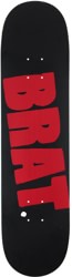 Carpet BRAT 8.1 Skateboard Deck - black