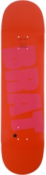 Carpet BRAT 8.1 Skateboard Deck - red