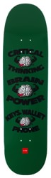 Chocolate Anderson Brain Power 8.5 Skldul Shape Skateboard Deck