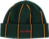 Chocolate Chunk Stripe Beanie - green