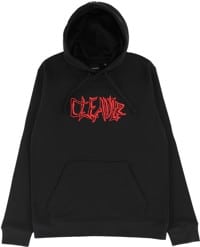 Cleaver Kazwes Font Hoodie - black