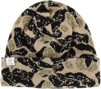 Coal Fjord Beanie - black camo