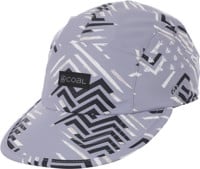 Coal Provo 5-Panel Hat - grey linework