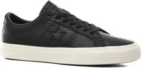 Converse One Star Pro Skate Shoes 2018 - black/egret/gum honey