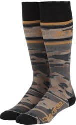 DAKINE Freeride Snowboard Socks (Closeout) - vintage camo