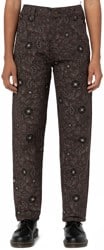 Dickies Women's Ellis Floral Pants - floral on canvas dark base