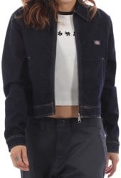 Dickies Women's Madison Jacket - rinsed indigo blue