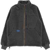 Dime Coverstitch Sherpa Fleece - charcoal