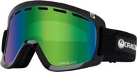 Dragon D1 OTG Goggles + Bonus Lens - icon green/lumalens green ion + lumalens amber lens